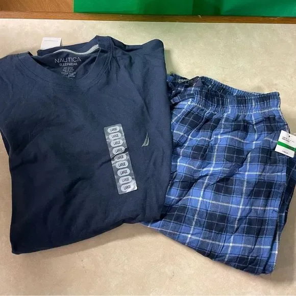 Nautica lounge sleep ware pajamas set - Picture 1 of 7